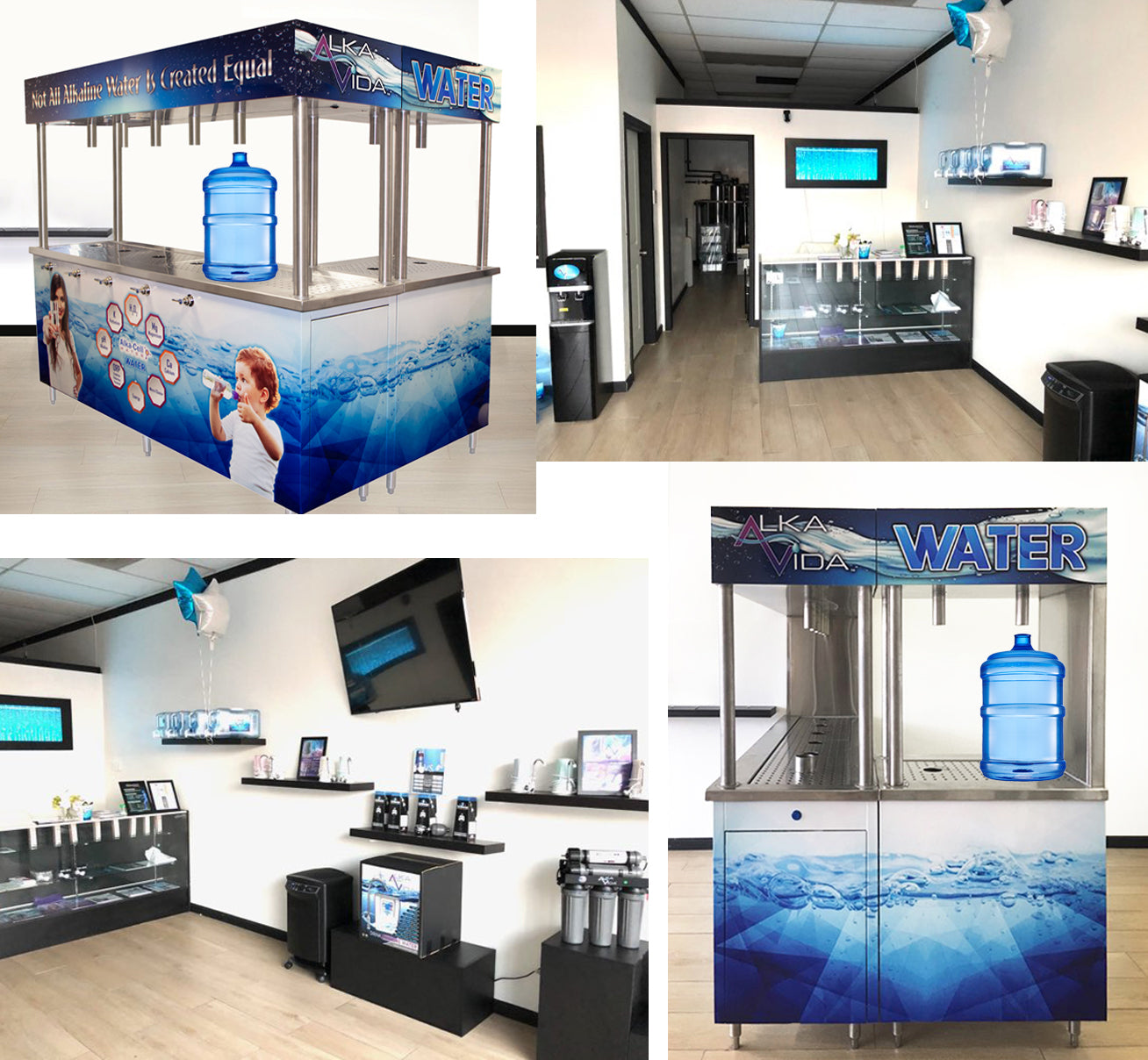 AlkaVida Water Store Equipment