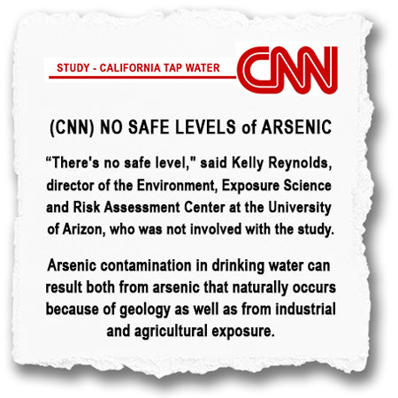 CNN Reports - "No Safe Level of Arsenic"