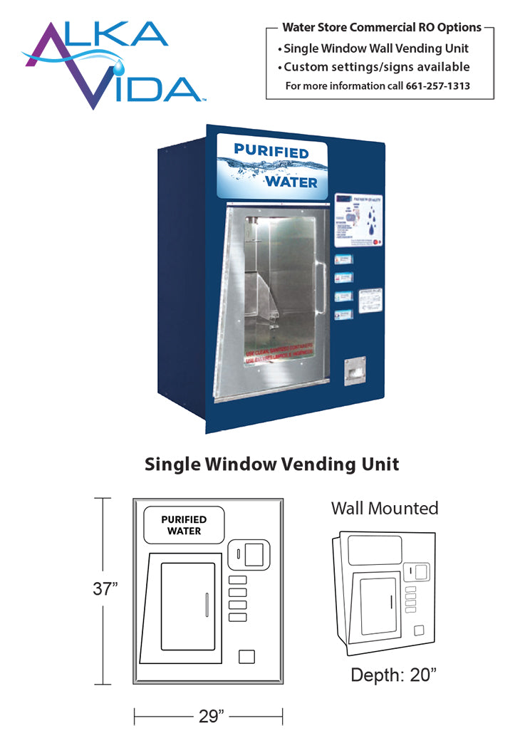 Single Window Vending Unit